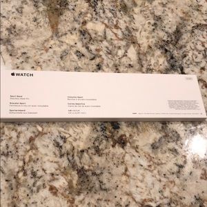 Apple Watch sport band, white, 40mm